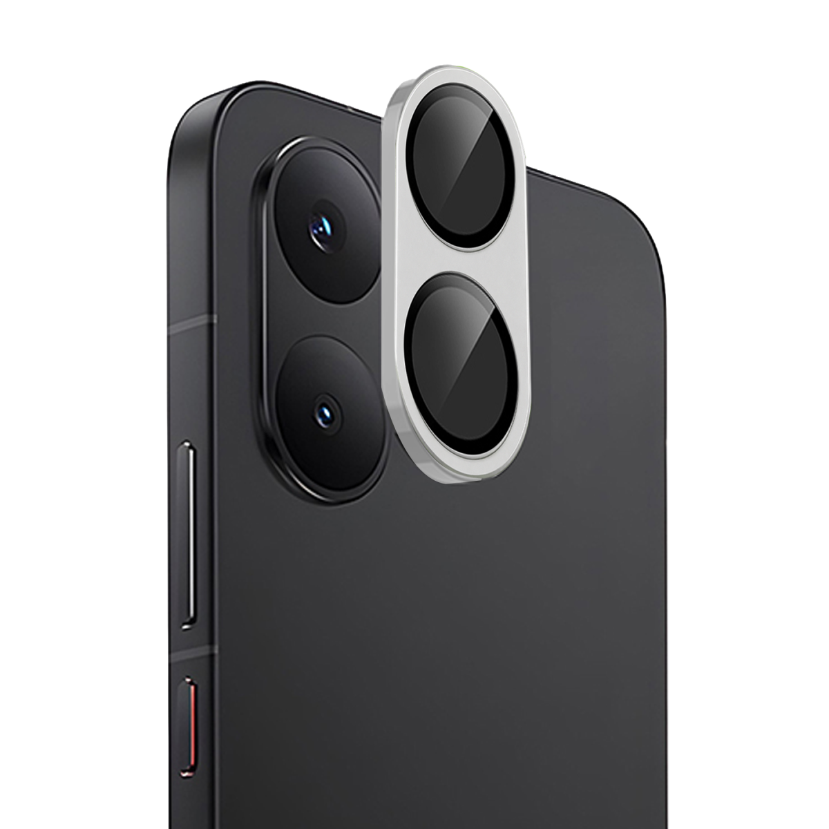 Xiaomi Poco X8 Pro Max Raze Metal Kamera Lens - Gümüş