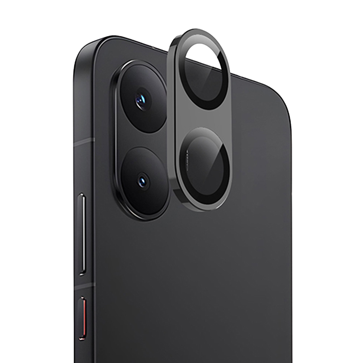 Xiaomi Poco X8 Pro Max Raze Metal Kamera Lens - Siyah