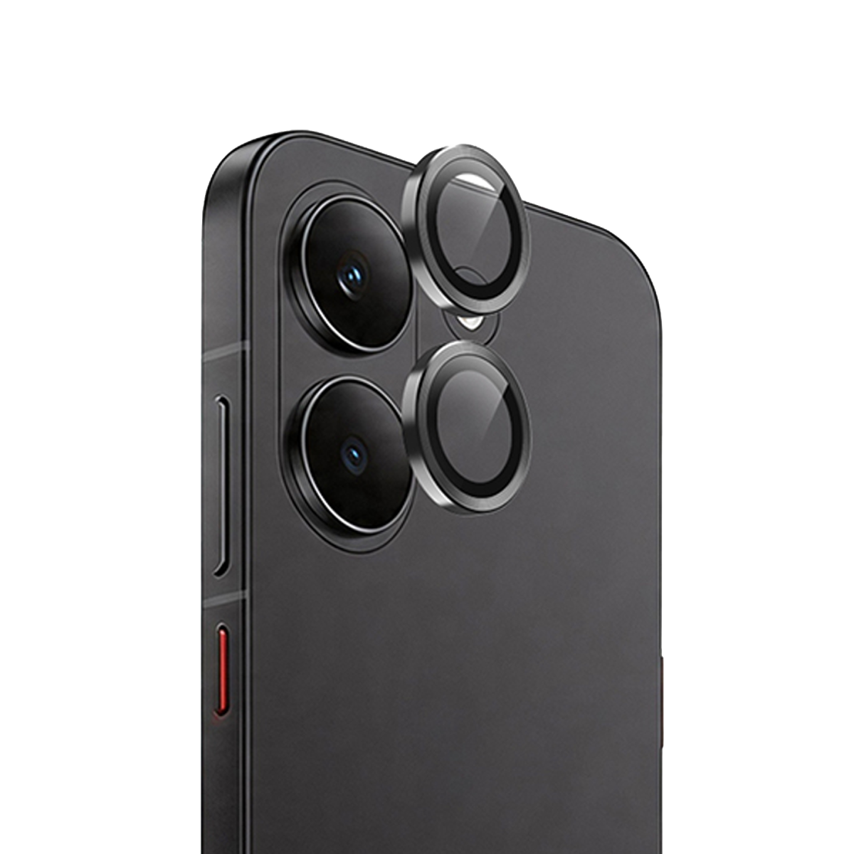 Xiaomi Poco X8 Pro Raze Metal Kamera Lens - Siyah