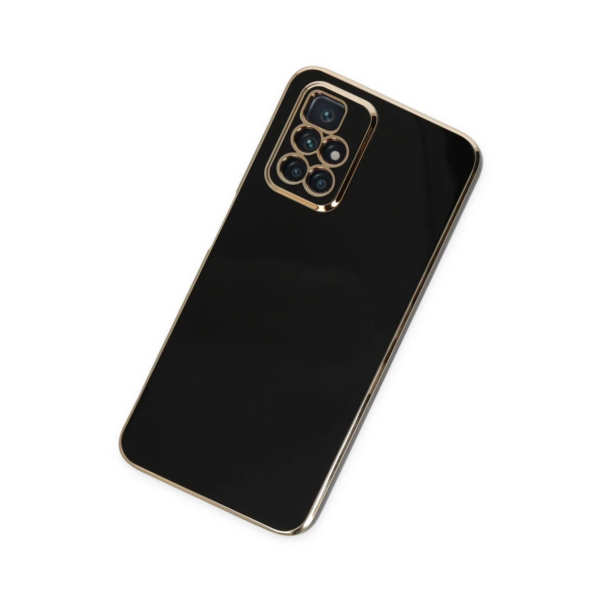 Xiaomi Redmi 10 2022 Kılıf Volet Silikon - Siyah