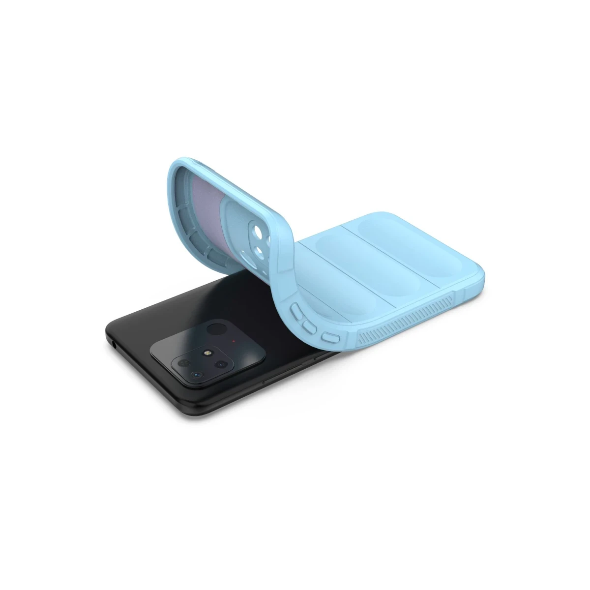 Xiaomi Redmi 10C Kılıf Optimum Silikon - Sky Blue