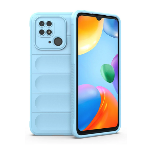 Xiaomi Redmi 10C Kılıf Optimum Silikon - Sky Blue