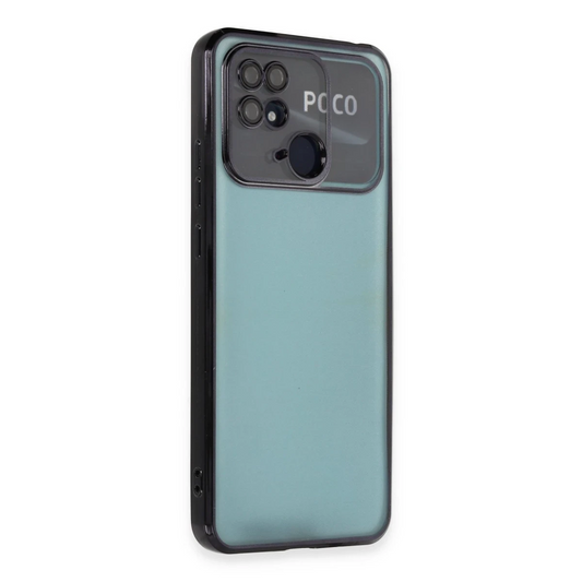 Xiaomi Redmi 10C Kılıf Razer Lensli Silikon - Siyah