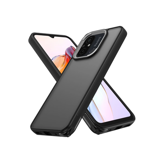 Xiaomi Redmi 12C Kılıf Elegant Kapak - Siyah