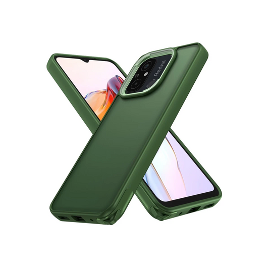 Xiaomi Redmi 12C Kılıf Elegant Kapak - Yeşil