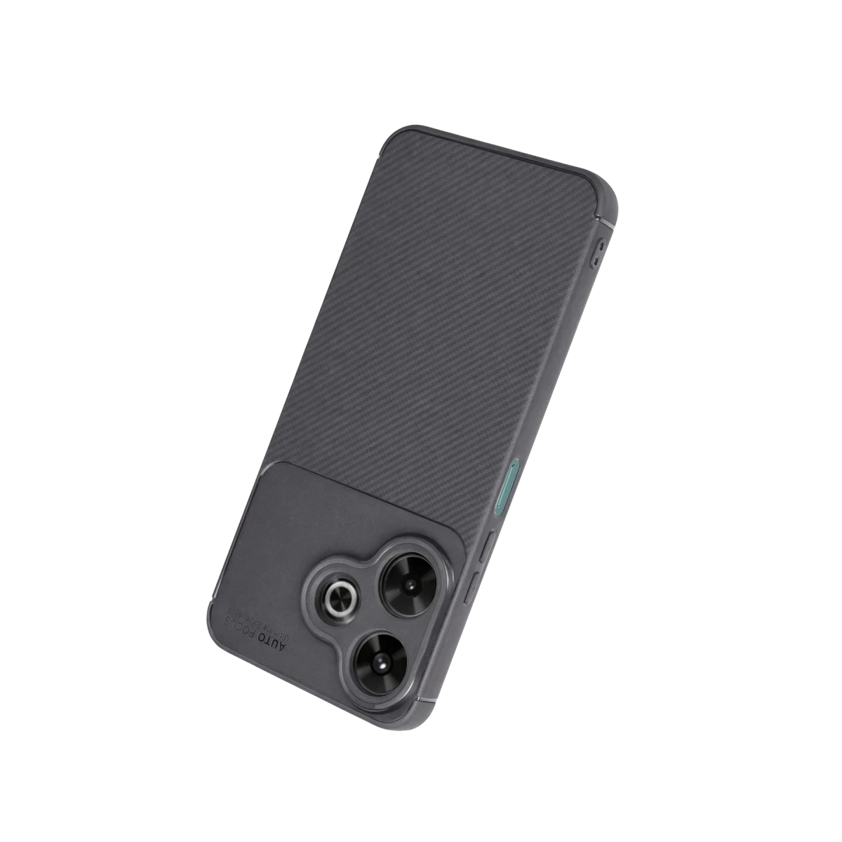 Xiaomi Redmi 13 4G Kılıf Auto Focus Karbon Kapak - Gri