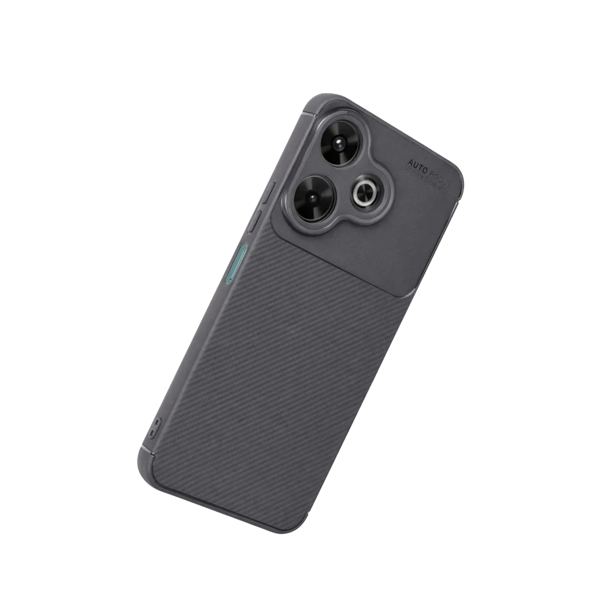 Xiaomi Redmi 13 4G Kılıf Auto Focus Karbon Kapak - Gri
