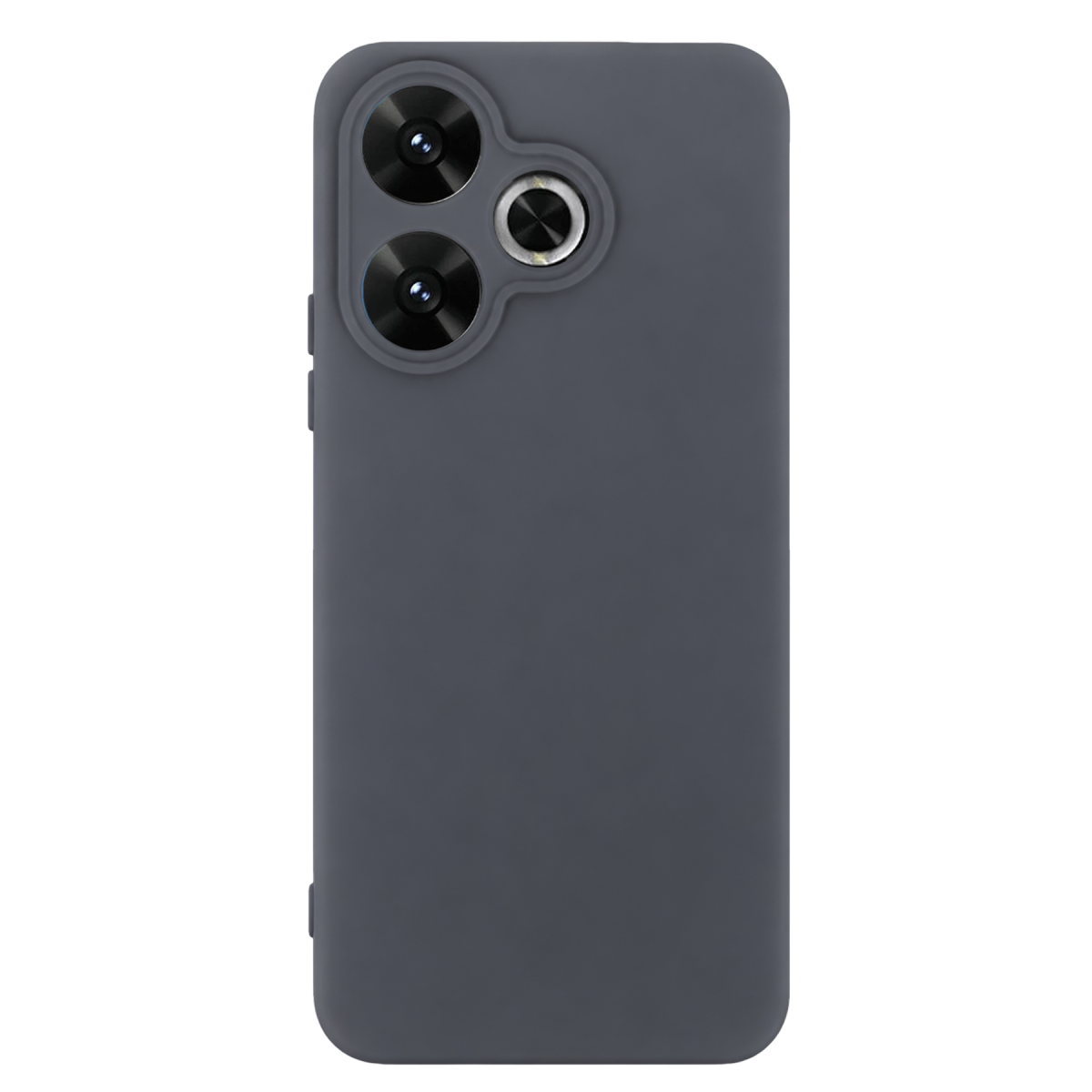 Xiaomi Redmi 13 4G Kılıf First Silikon - Gri
