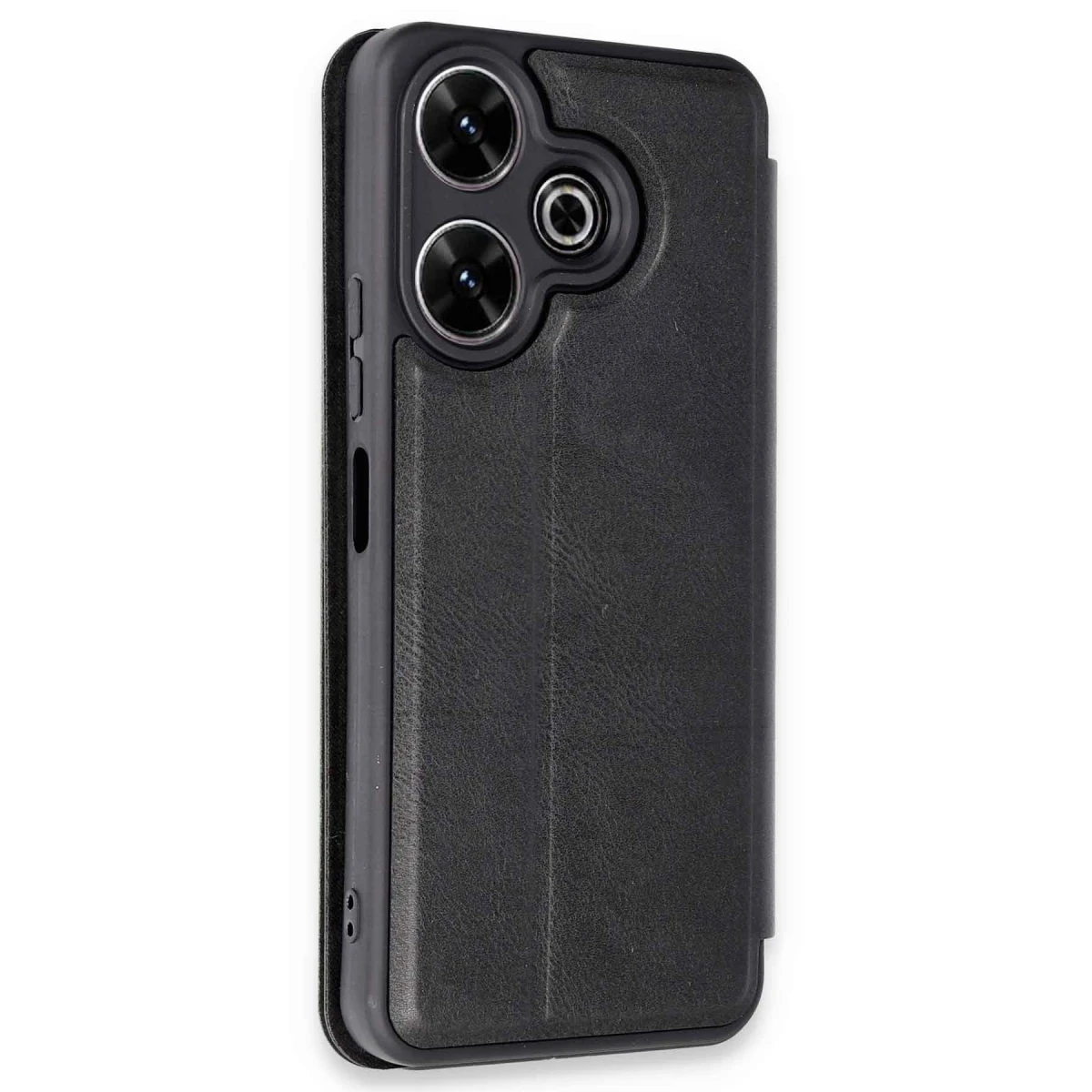 Xiaomi Redmi 13 4G Kılıf Flip Cover - Siyah