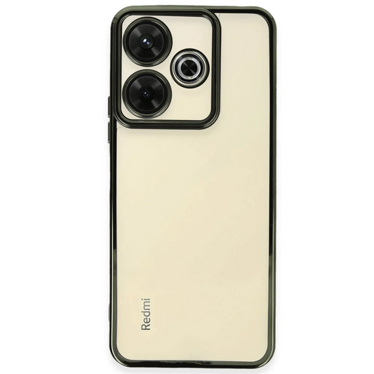 Xiaomi Redmi 13 4G Kılıf Razer Lensli Silikon - Yeşil