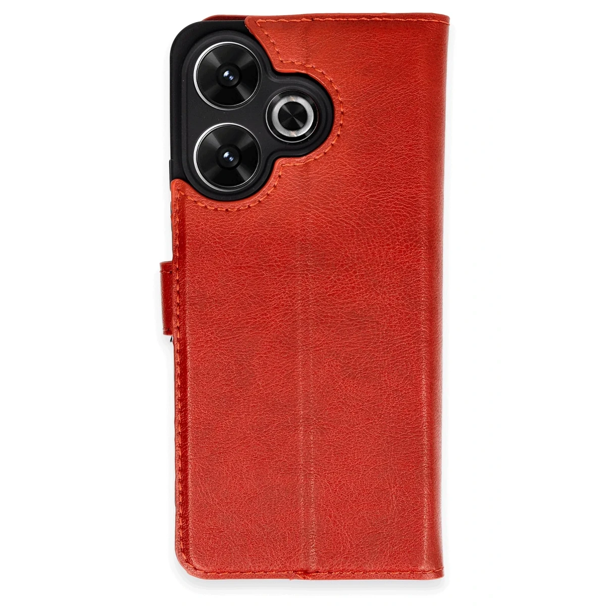 Xiaomi Redmi 13 4G Kılıf Trend S Plus Kapaklı Kılıf - Kırmızı