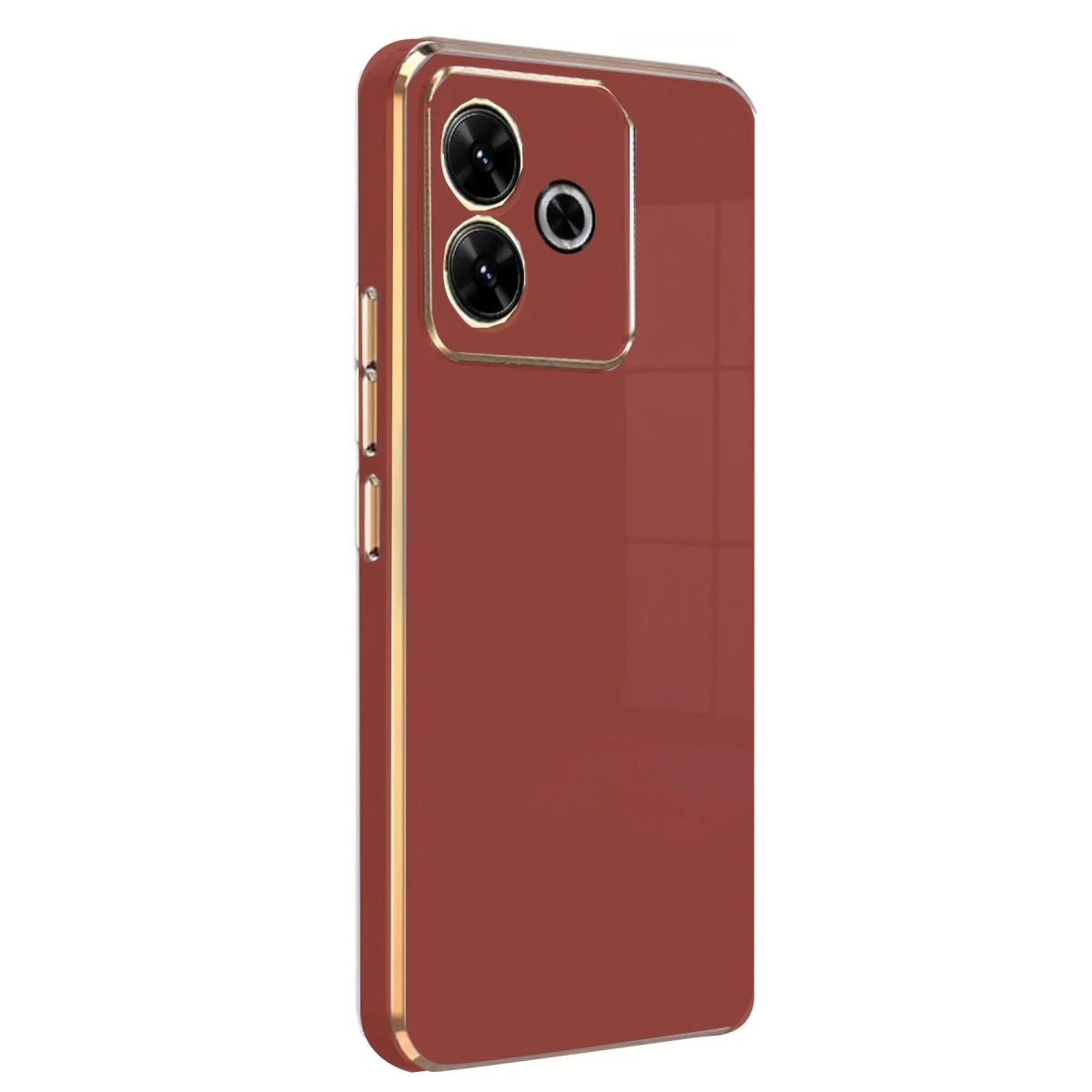 Xiaomi Redmi 13 4G Kılıf Volet Silikon - Kırmızı