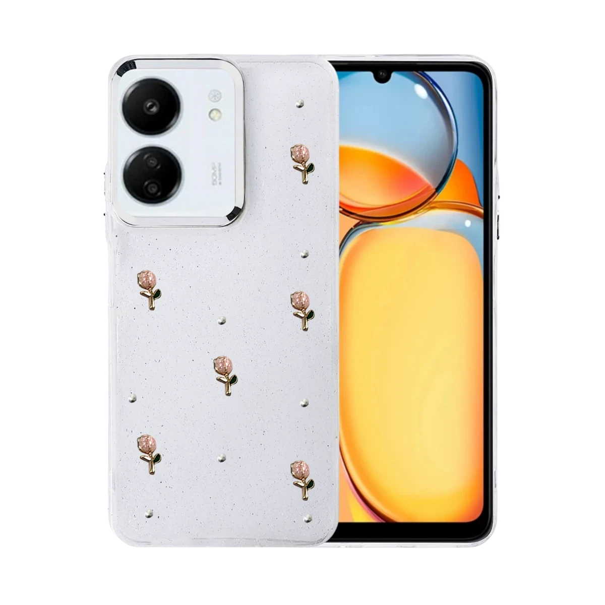Xiaomi Redmi 13C Fiyonk Desenli Kapak - Desen 6