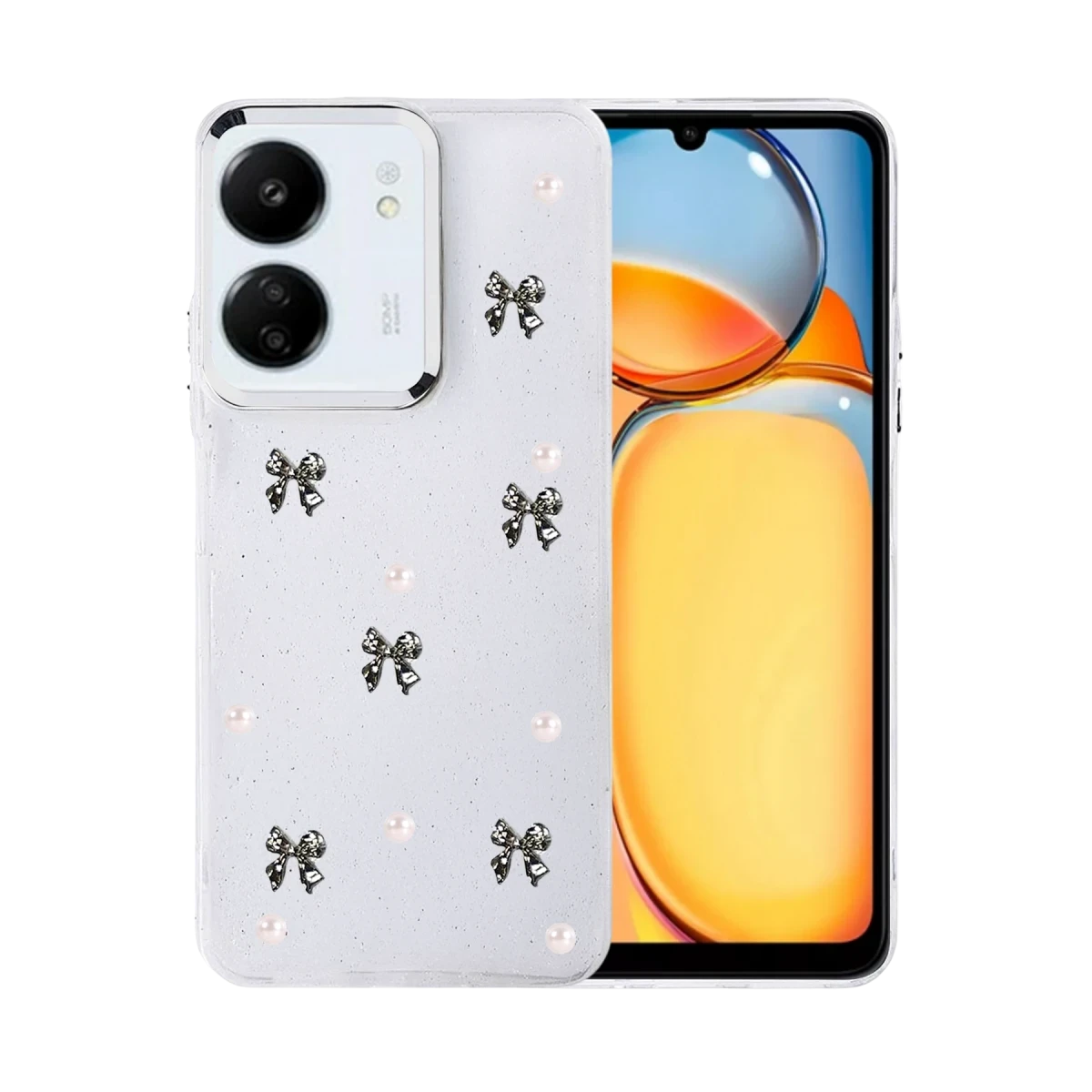 Xiaomi Redmi 13C Fiyonk Desenli Kapak - Desen 8