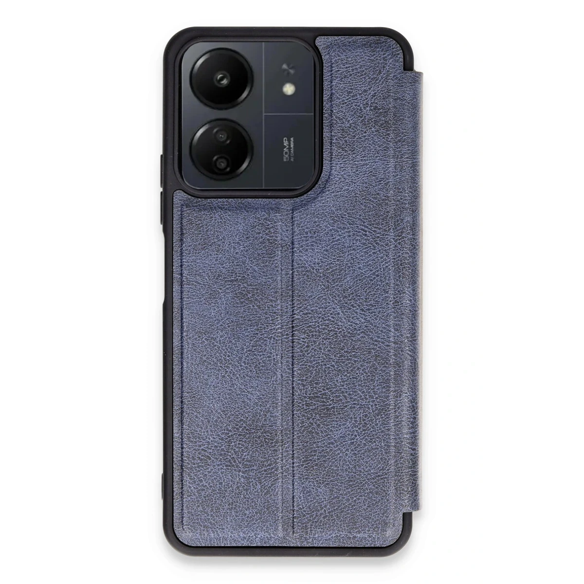 Xiaomi Redmi 13C Kılıf Flip Cover - Lacivert