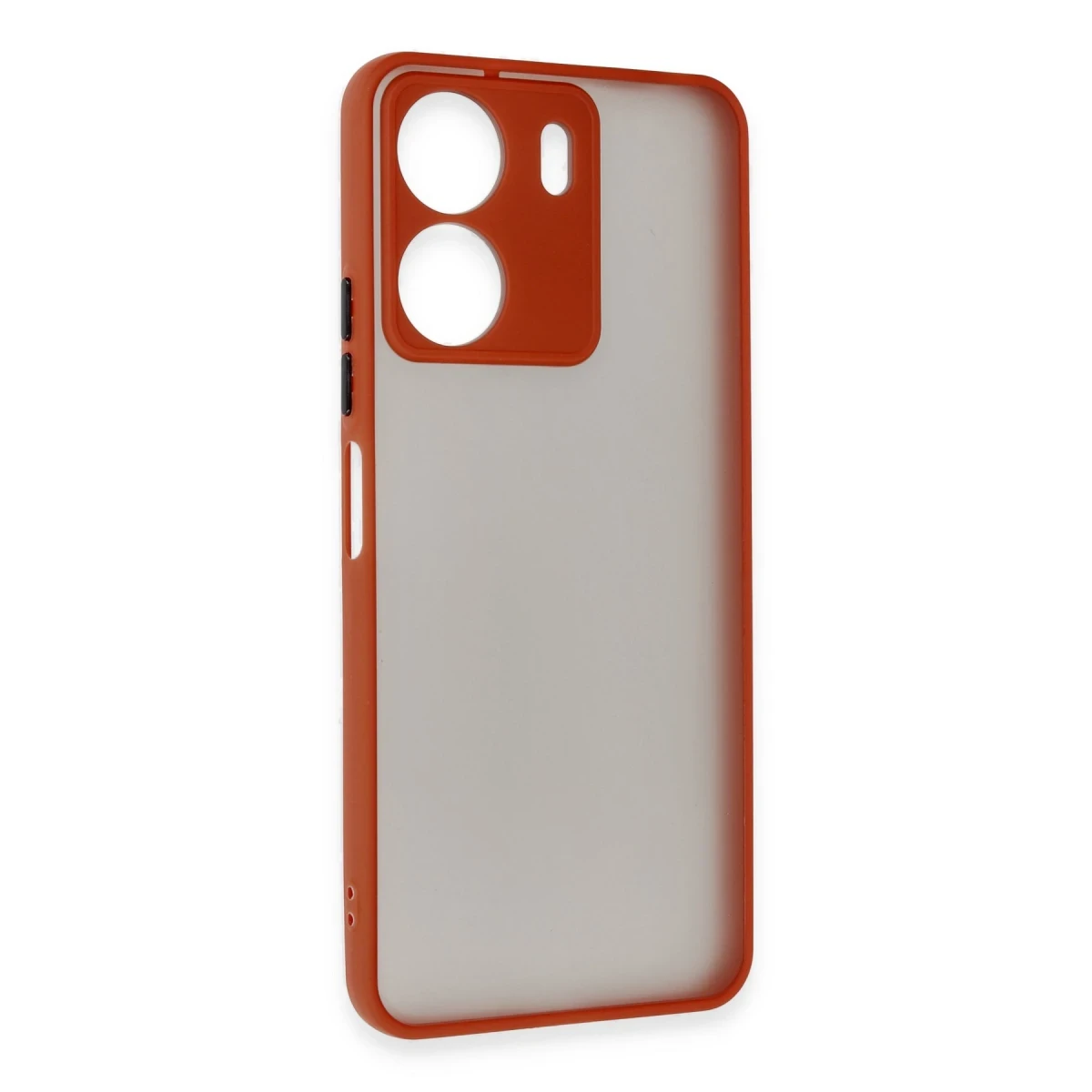 Xiaomi Redmi 13C Kılıf Montreal Silikon Kapak - Kırmızı