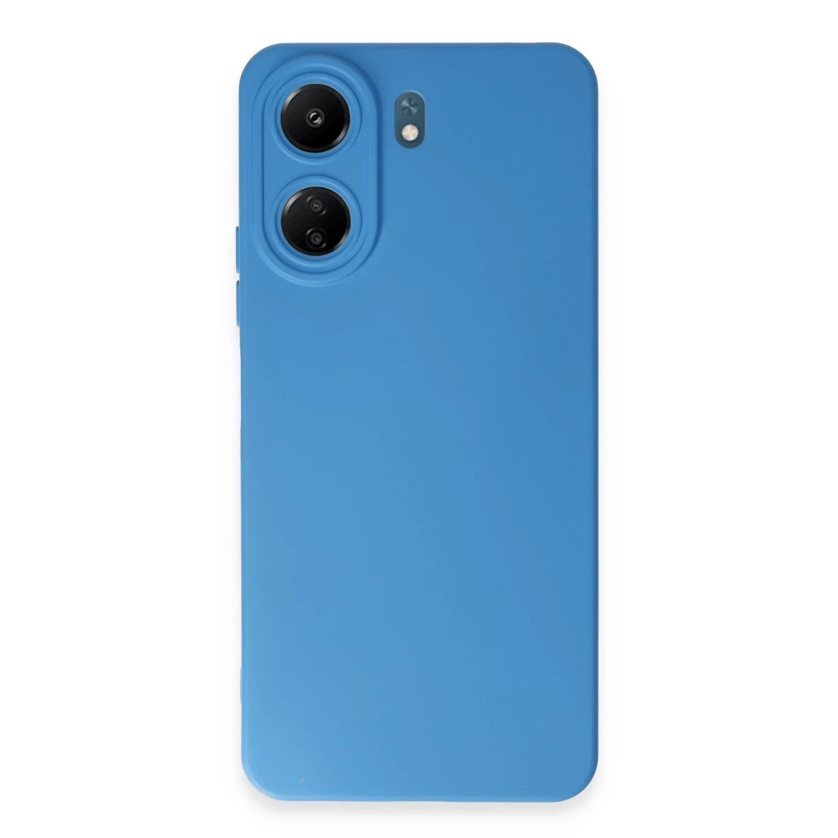 Xiaomi Redmi 13C Kılıf Nano içi Kadife Silikon - Mavi