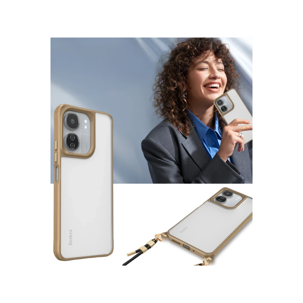 Xiaomi Redmi 13C Kılıf Penta Silikon Kılıf - Şeffaf