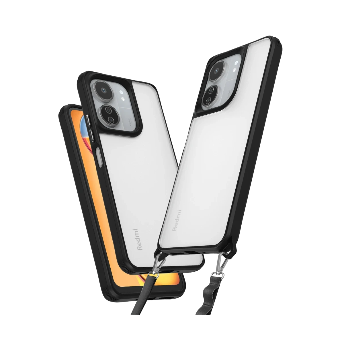 Xiaomi Redmi 13C Kılıf Penta Silikon Kılıf - Siyah