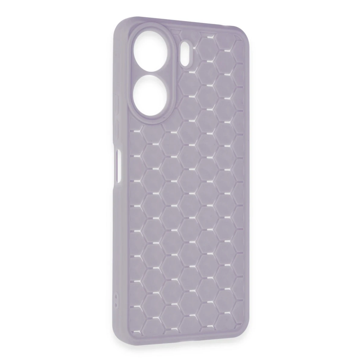Xiaomi Redmi 13C Kılıf Petek Silikon Kapak - Lila