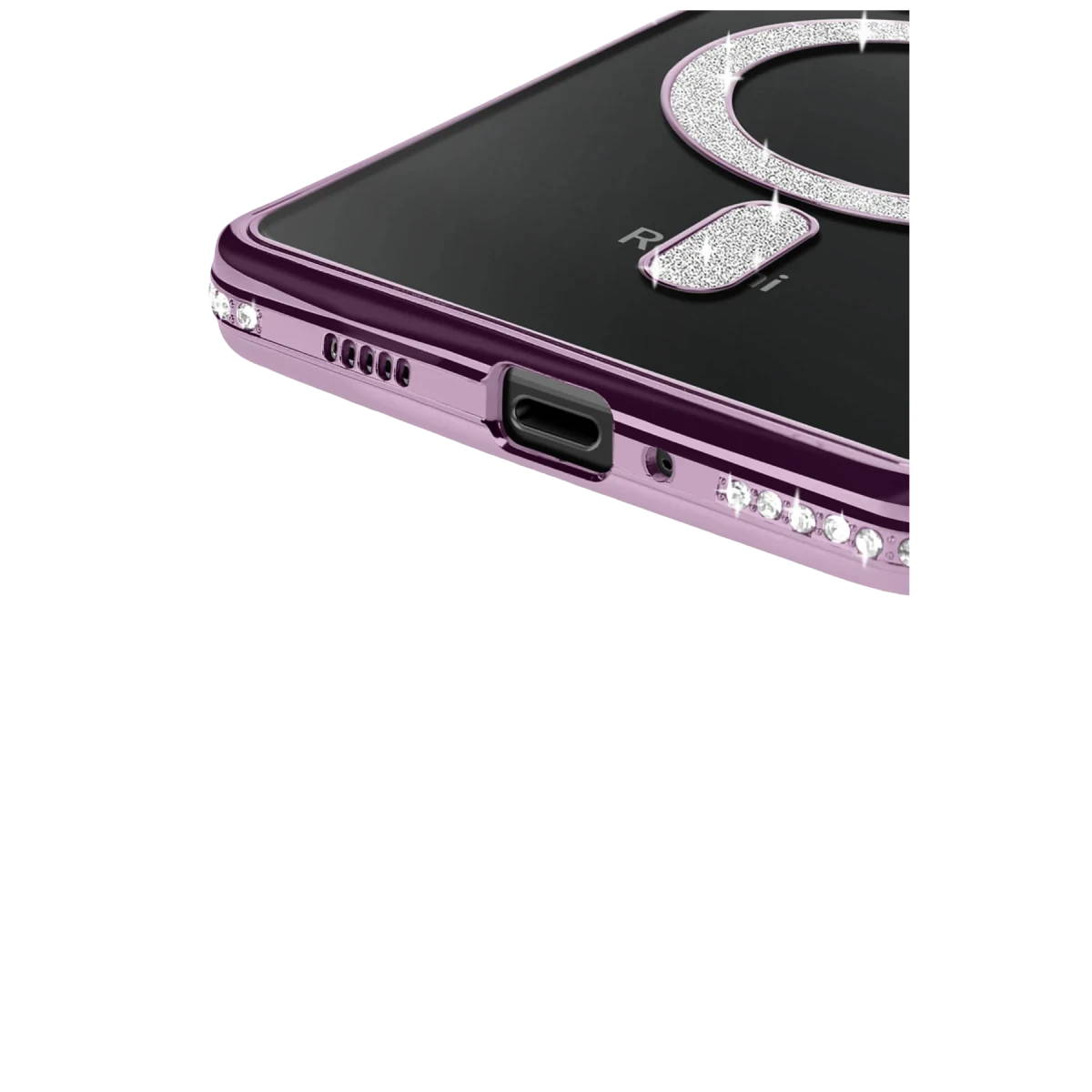 Xiaomi Redmi 14C Joke Simli Magneticsafe Kılıf - Derin Mor
