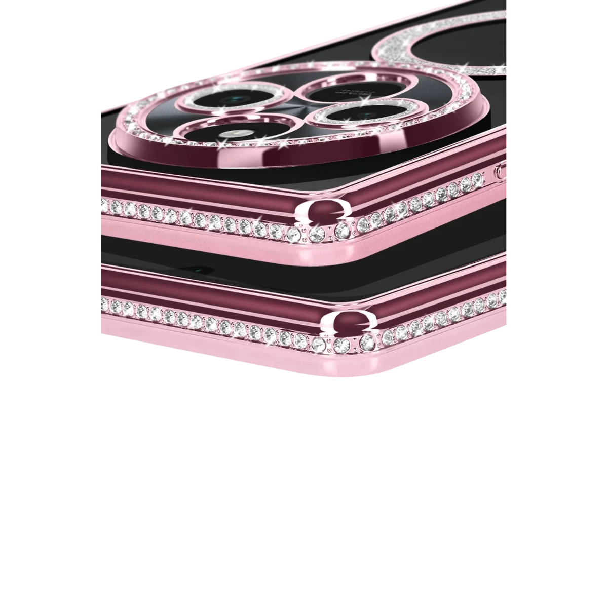 Xiaomi Redmi 14C Joke Simli Magneticsafe Kılıf - Pembe