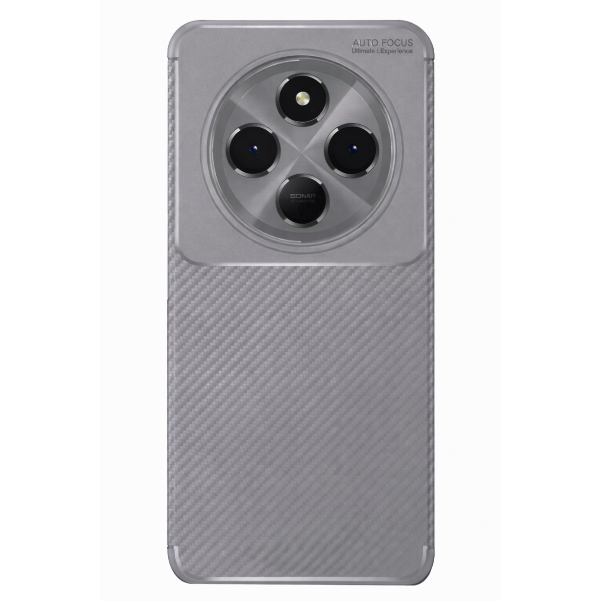Xiaomi Redmi 14C Kılıf Auto Focus Karbon Kapak - Gri