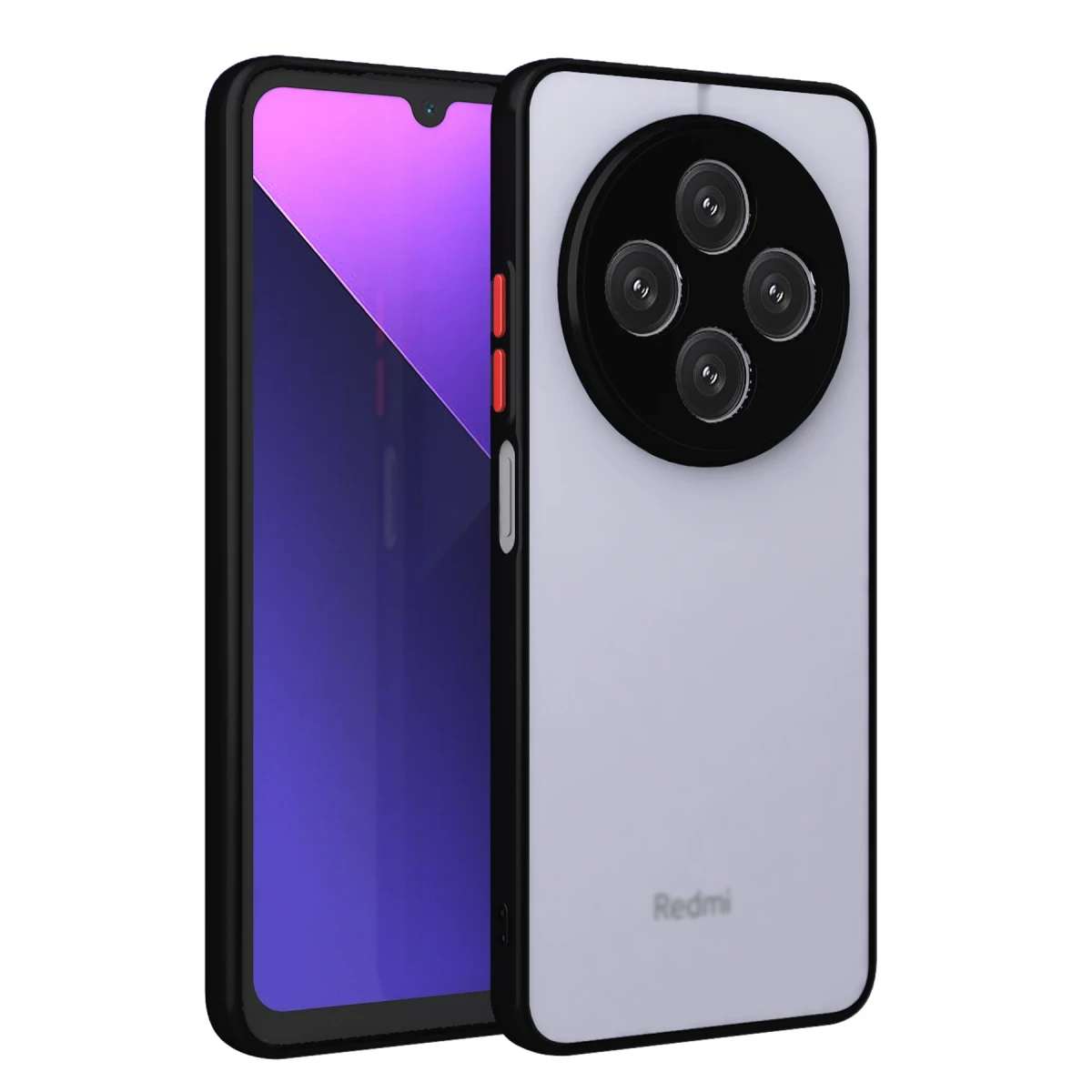 Xiaomi Redmi 14C Kılıf Montreal Silikon Kapak - Siyah