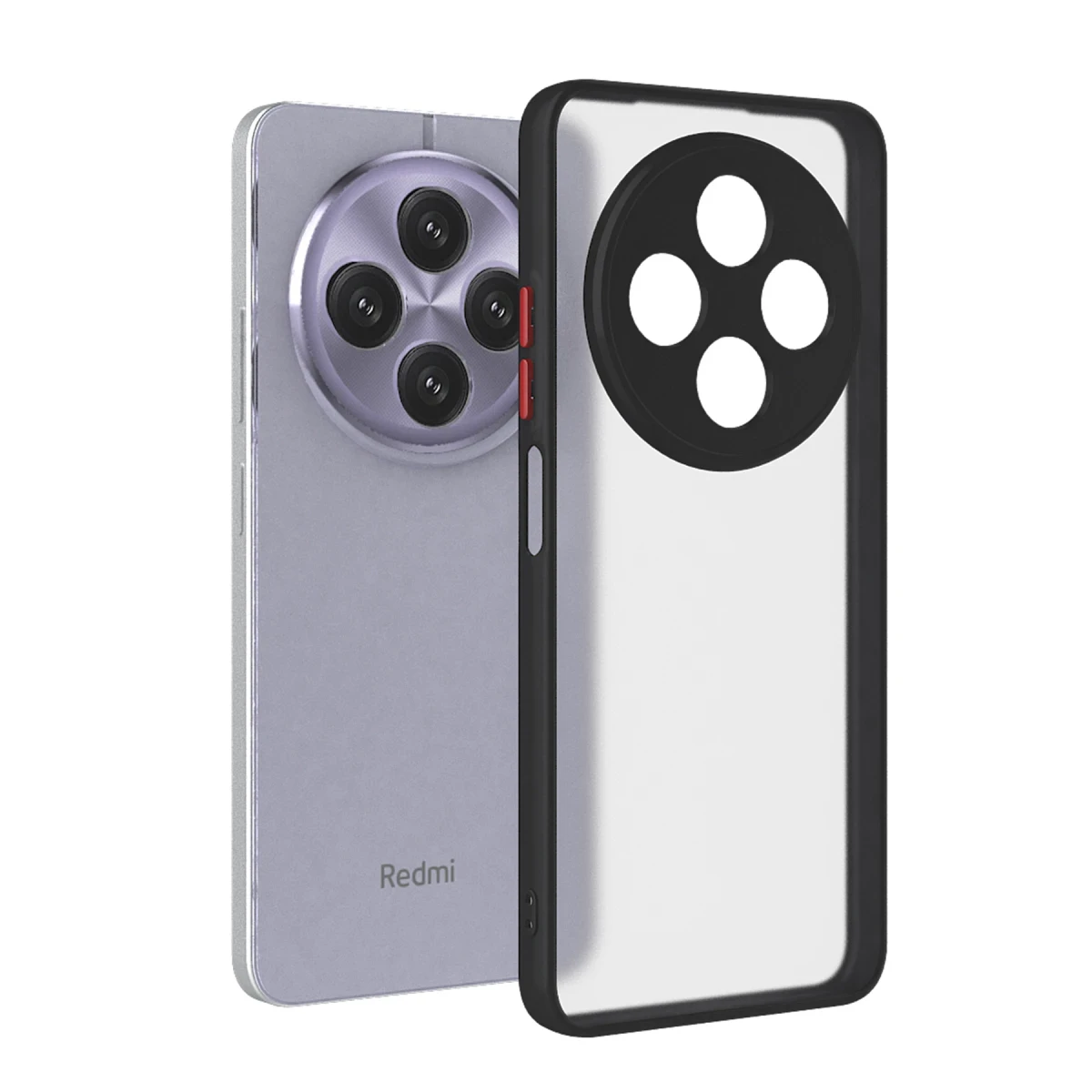 Xiaomi Redmi 14C Kılıf Montreal Silikon Kapak - Siyah