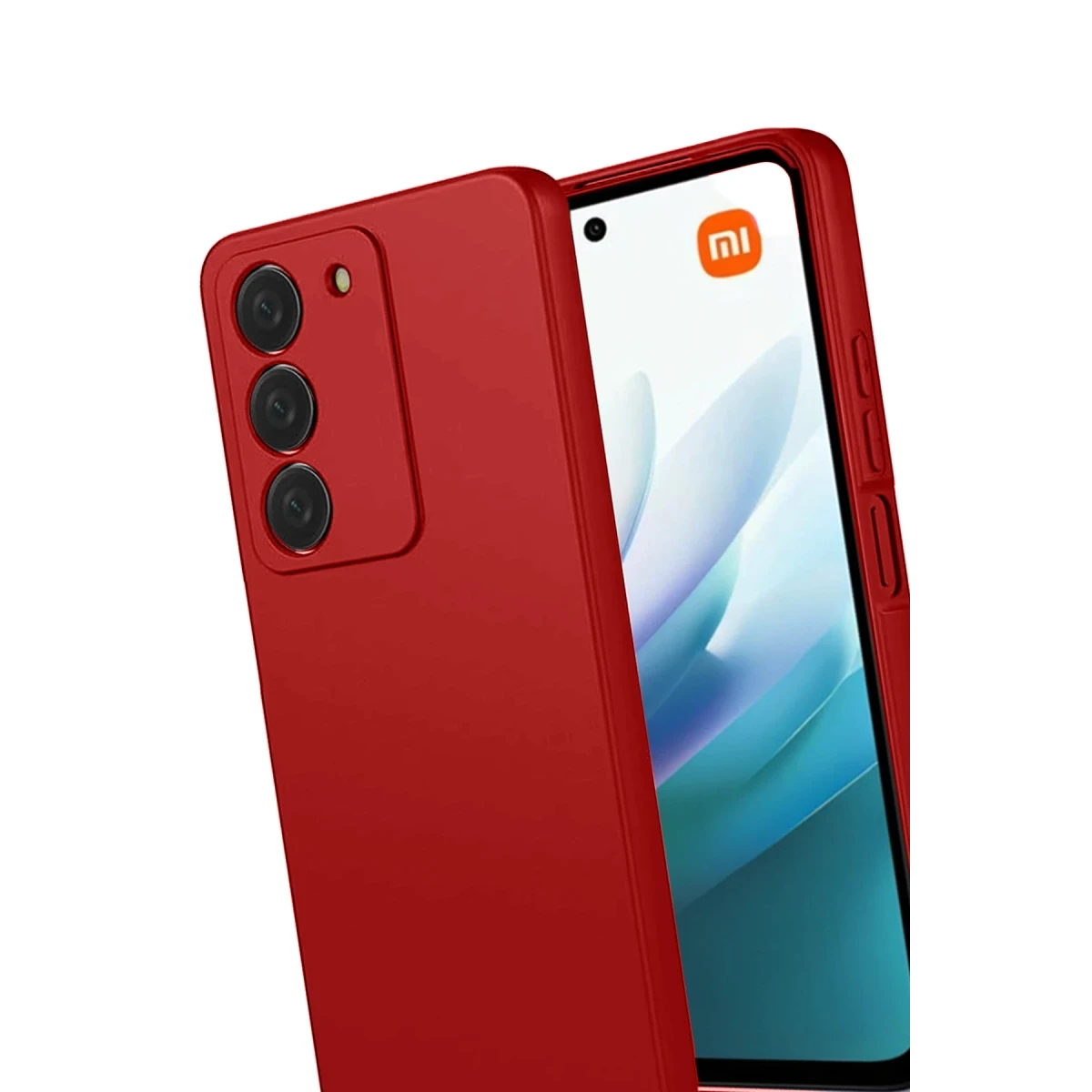 Xiaomi Redmi 15 4G First Silikon - Kırmızı