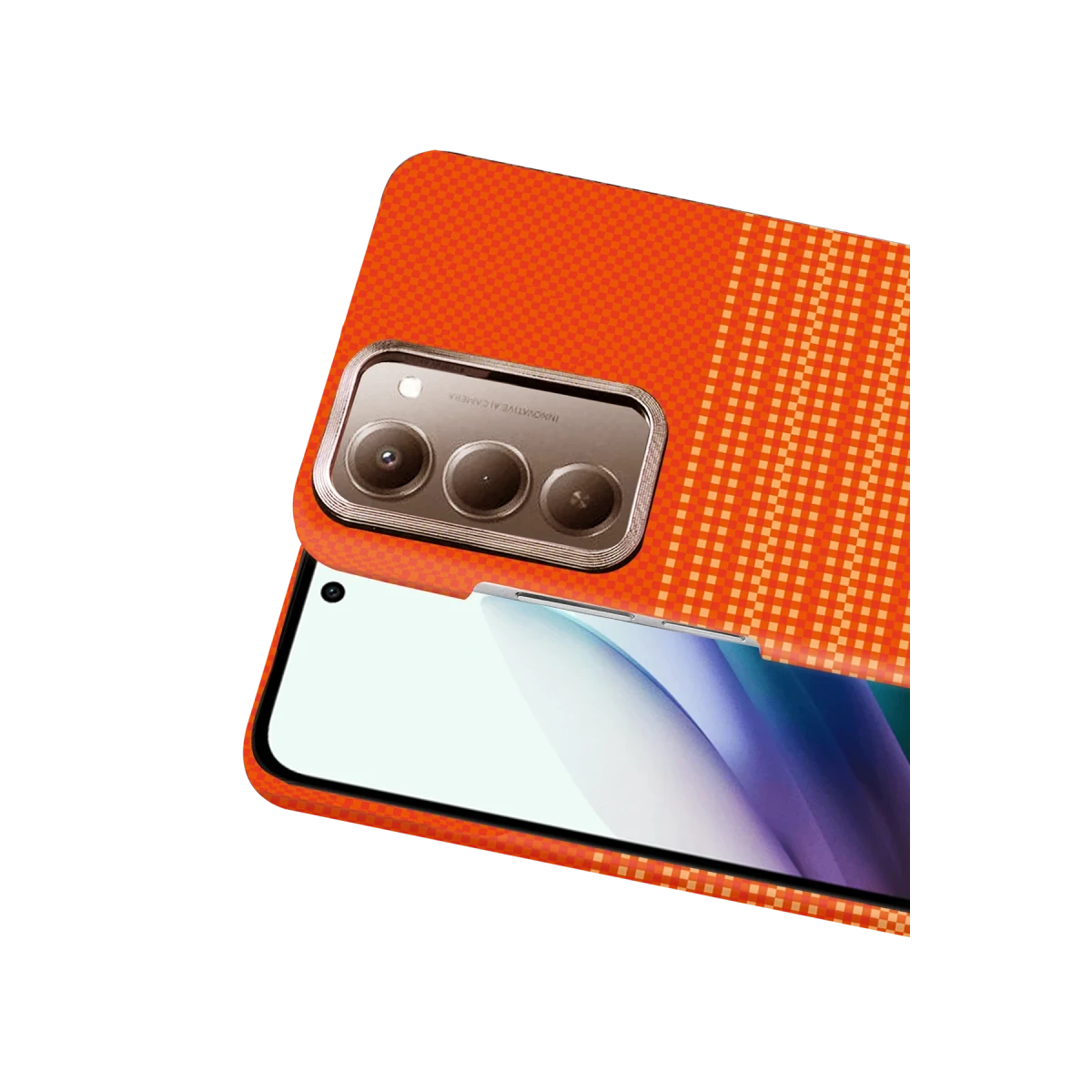 Xiaomi Redmi 15 4G Vega Magsafe Kapak - Turuncu