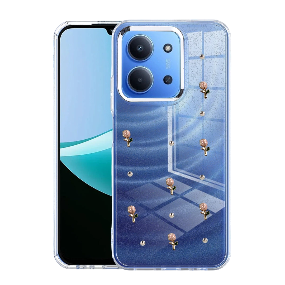 Xiaomi Redmi 15C 4G Fiyonk Desenli Kapak - Desen 6