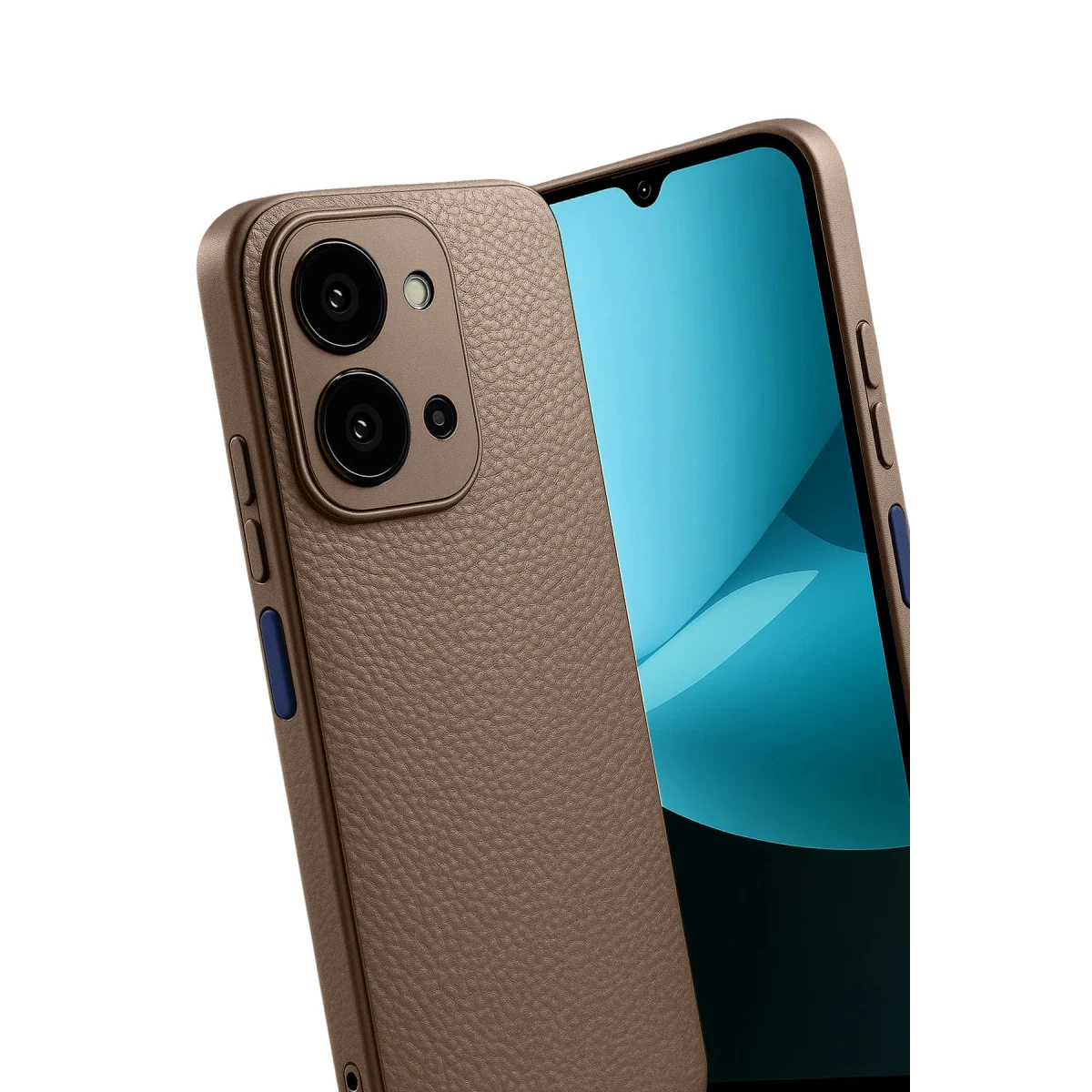 Xiaomi Redmi 15C 4G Thermax Silikon Kılıf - Kahverengi