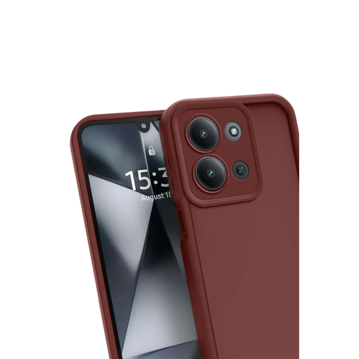 Xiaomi Redmi 15C 4G Viera Silikon - Bordo
