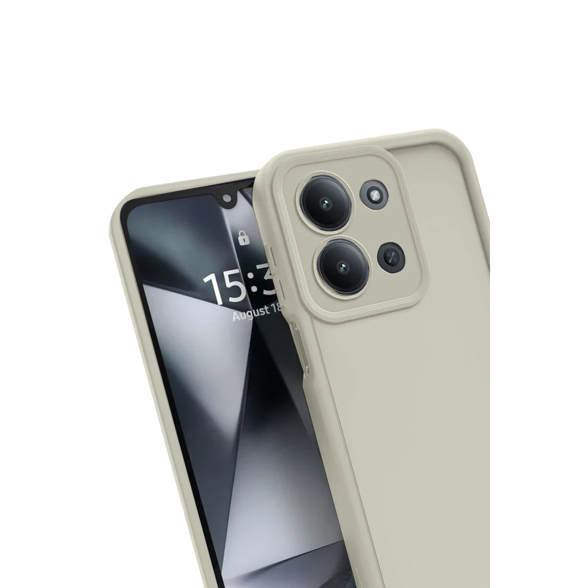 Xiaomi Redmi 15C 4G Viera Silikon - Krem