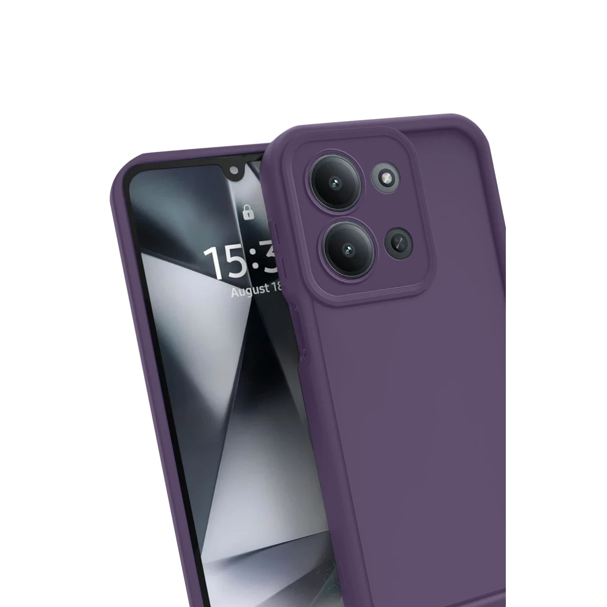 Xiaomi Redmi 15C 4G Viera Silikon - Mürdüm