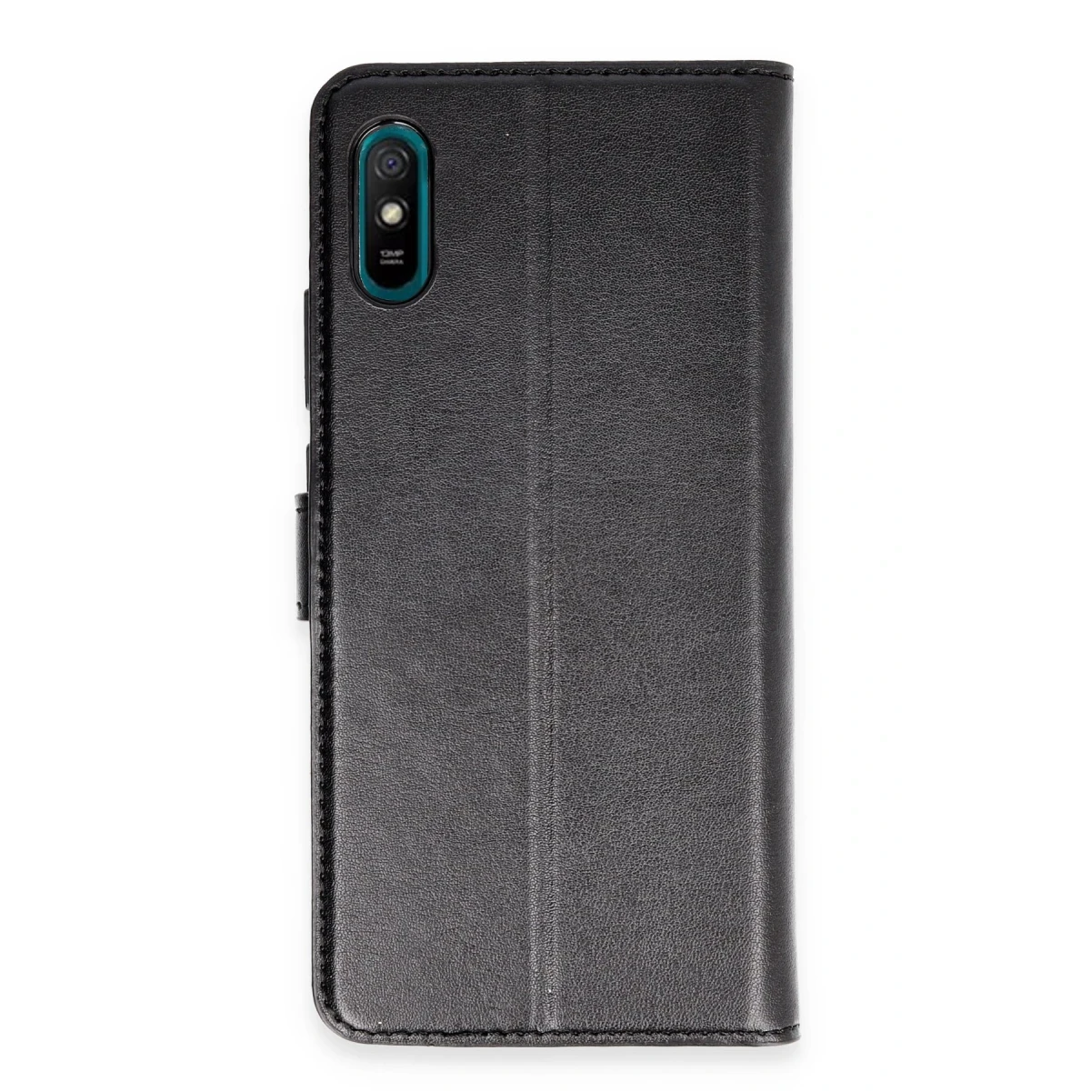 Xiaomi Redmi 9A Kılıf Trend S Plus Kapaklı Kılıf - Siyah