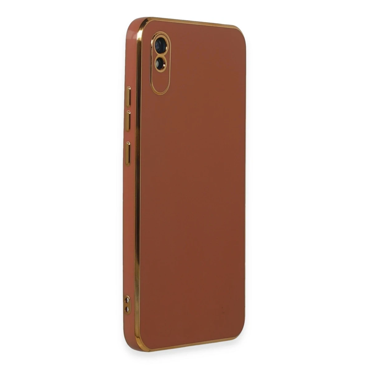 Xiaomi Redmi 9A Kılıf Volet Silikon - Kırmızı
