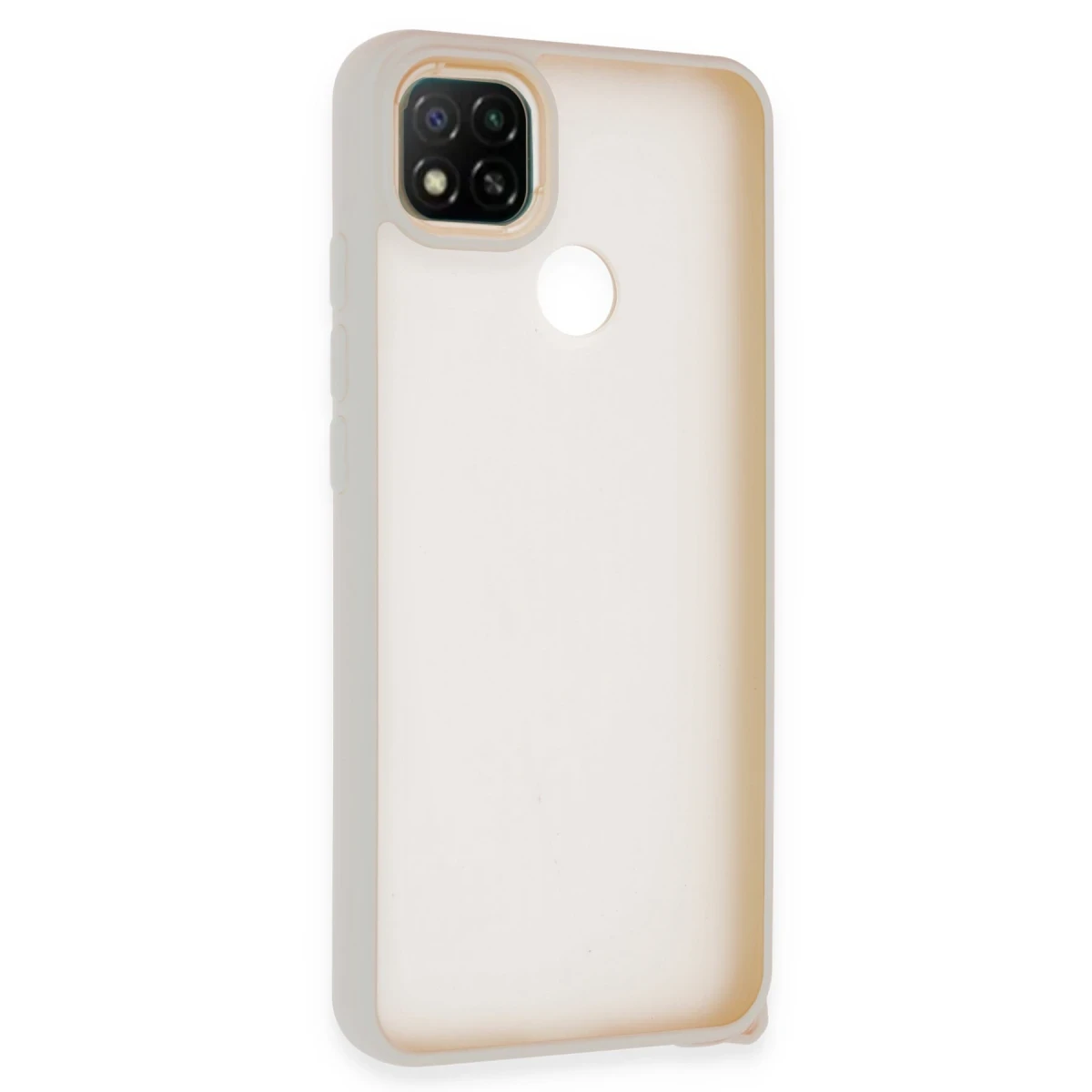 Xiaomi Redmi 9C Kılıf Elegant Kapak - Pudra