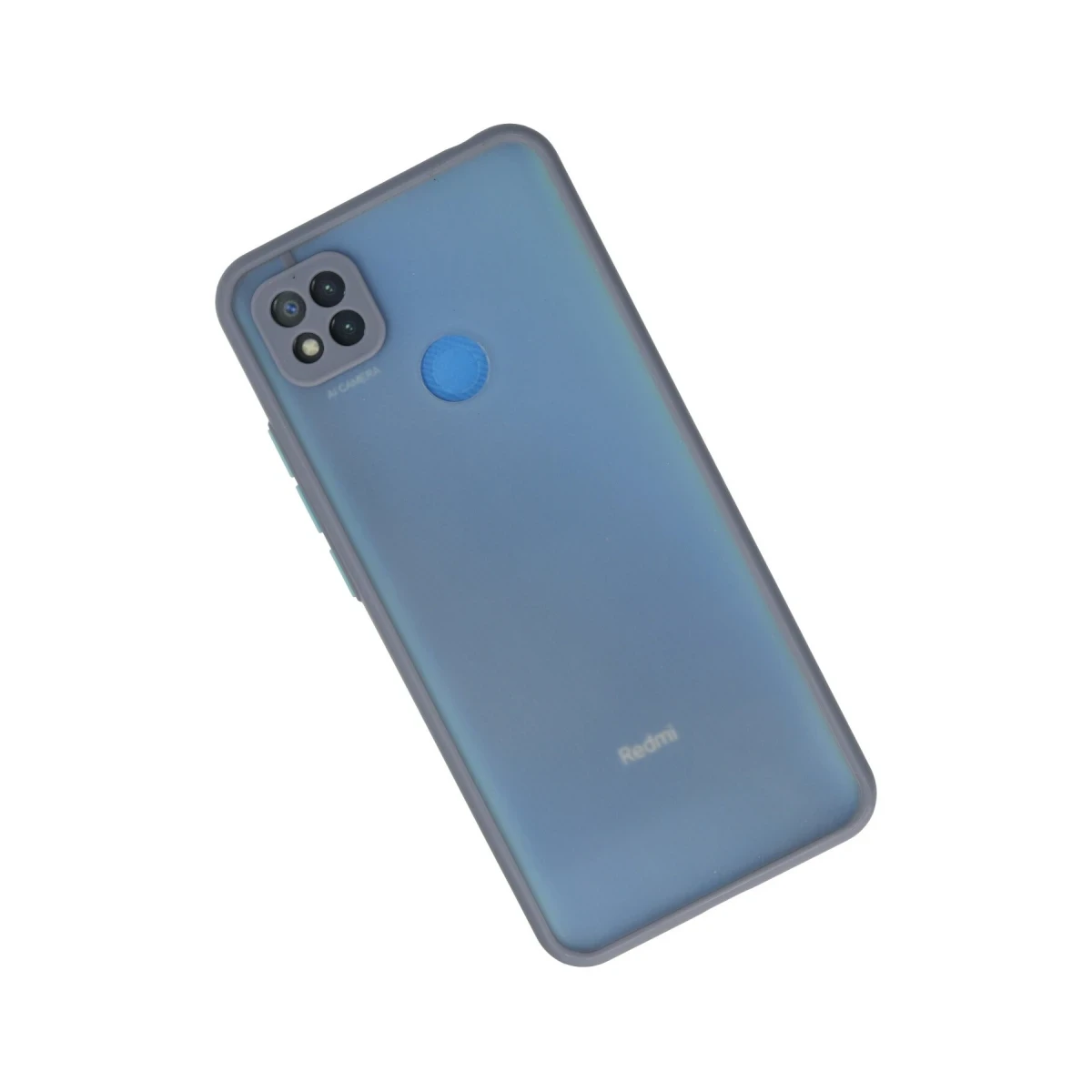Xiaomi Redmi 9C Kılıf Montreal Silikon Kapak - Gri