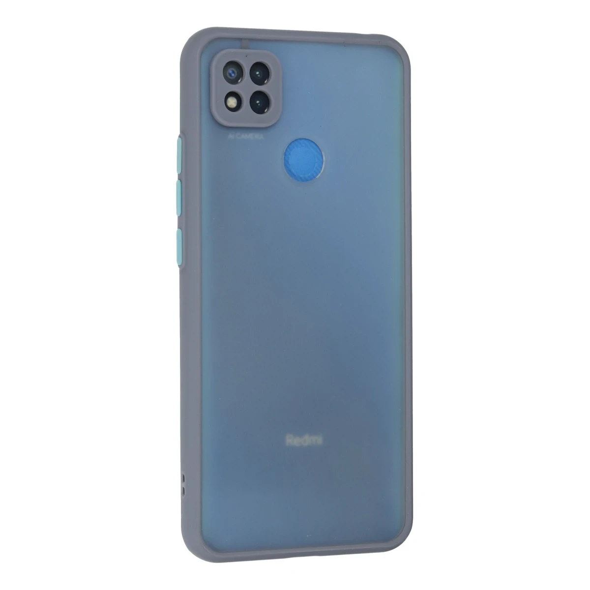 Xiaomi Redmi 9C Kılıf Montreal Silikon Kapak - Gri