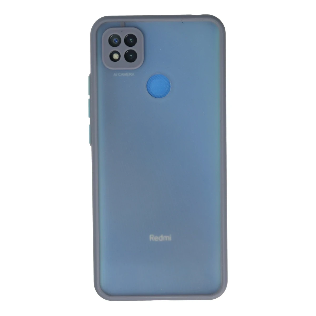 Xiaomi Redmi 9C Kılıf Montreal Silikon Kapak - Gri