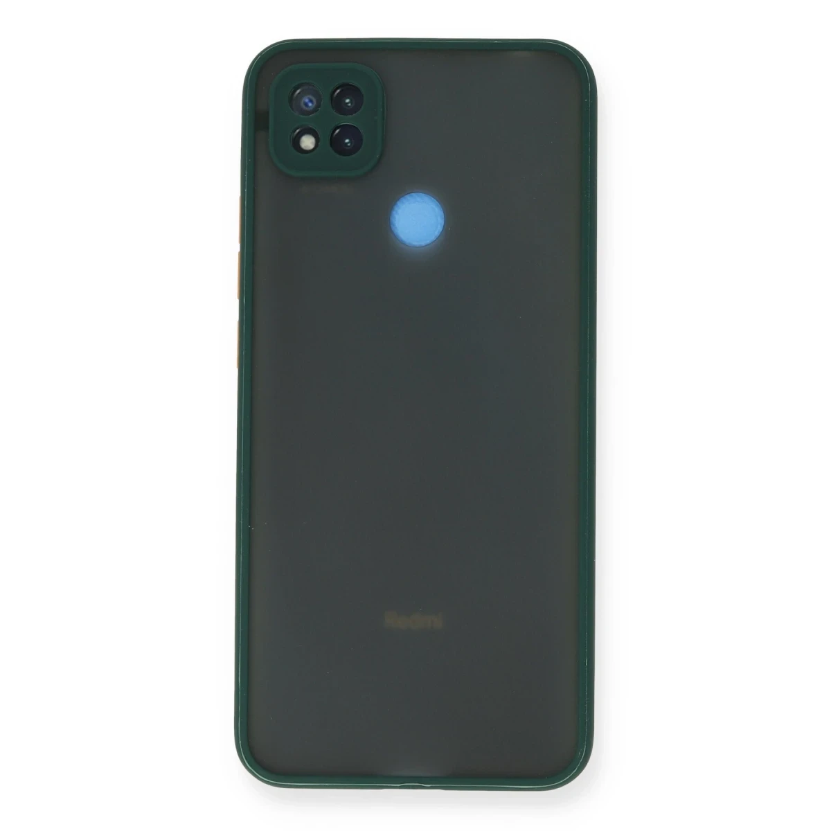 Xiaomi Redmi 9C Kılıf Montreal Silikon Kapak - Yeşil