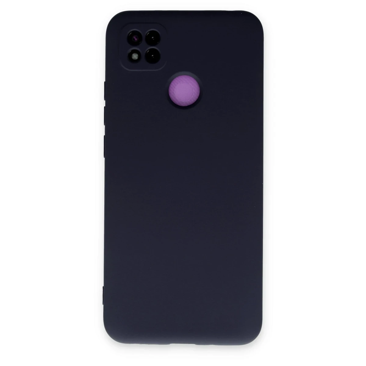 Xiaomi Redmi 9C Kılıf Nano içi Kadife Silikon - Lacivert