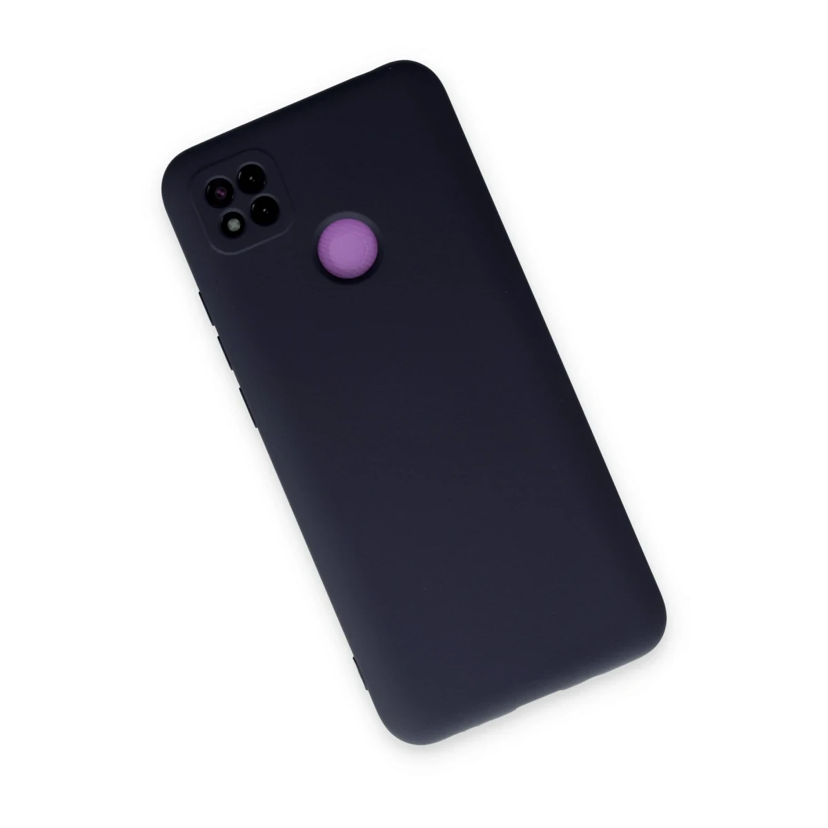 Xiaomi Redmi 9C Kılıf Nano içi Kadife Silikon - Lacivert