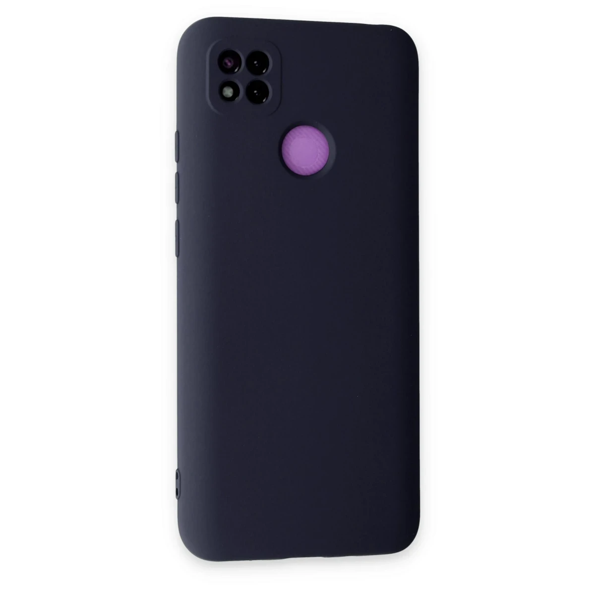 Xiaomi Redmi 9C Kılıf Nano içi Kadife Silikon - Lacivert