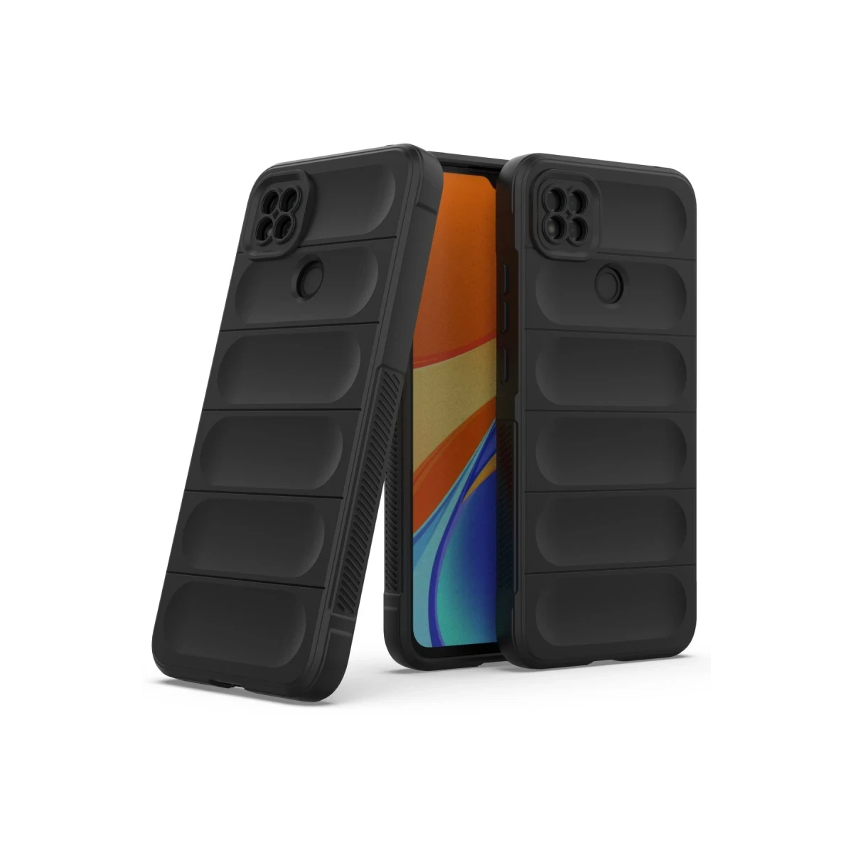 Xiaomi Redmi 9C Kılıf Optimum Silikon - Siyah