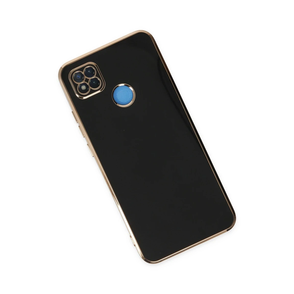 Xiaomi Redmi 9C Kılıf Volet Silikon - Siyah