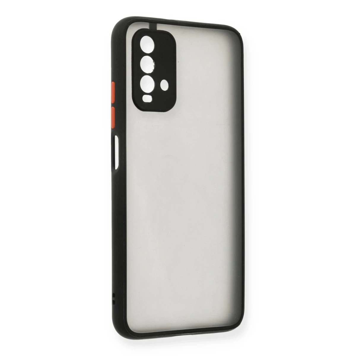 Xiaomi Redmi 9T Kılıf Montreal Silikon Kapak - Siyah