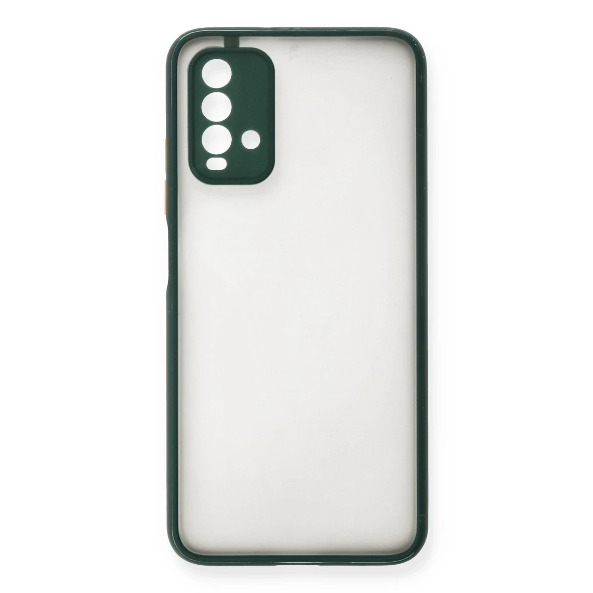 Xiaomi Redmi 9T Kılıf Montreal Silikon Kapak - Yeşil